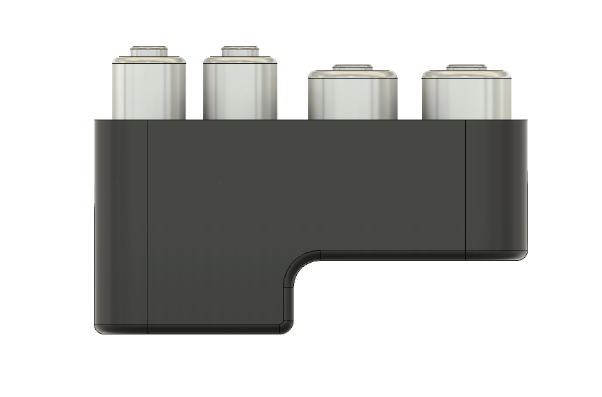 2+2 Rapid Access Battery Holder