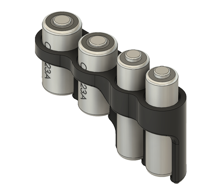 2+2 Rapid Access Battery Holder