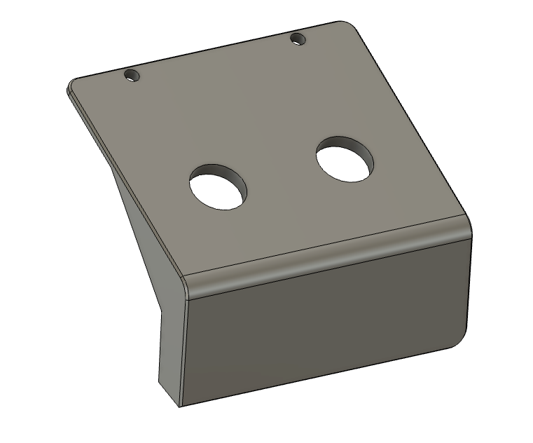 Bender Devices TJ Jeep bezel adaptor installed in dash