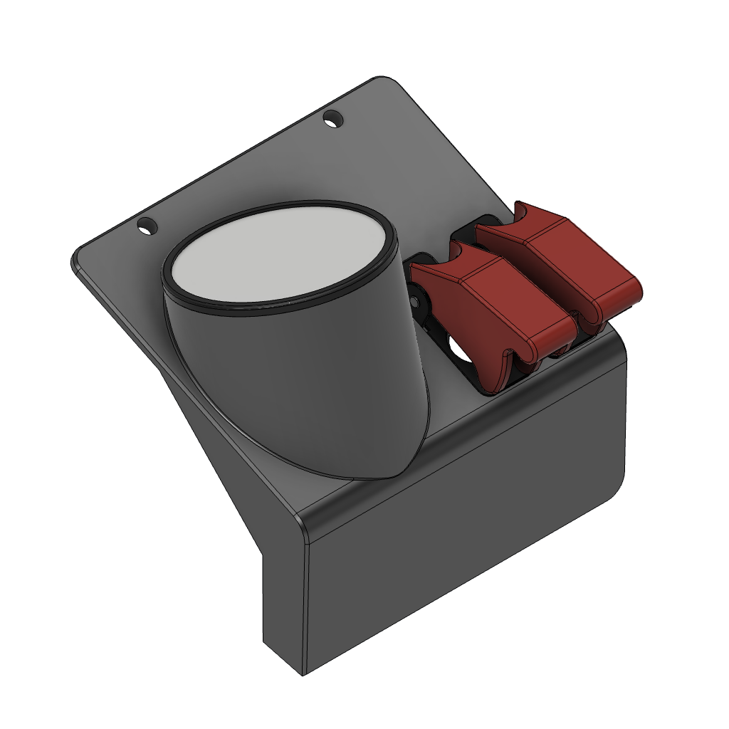 TJ Jeep Ash Tray Bezel Adaptor – Switch & Gauge Panel Insert | Bender Devices